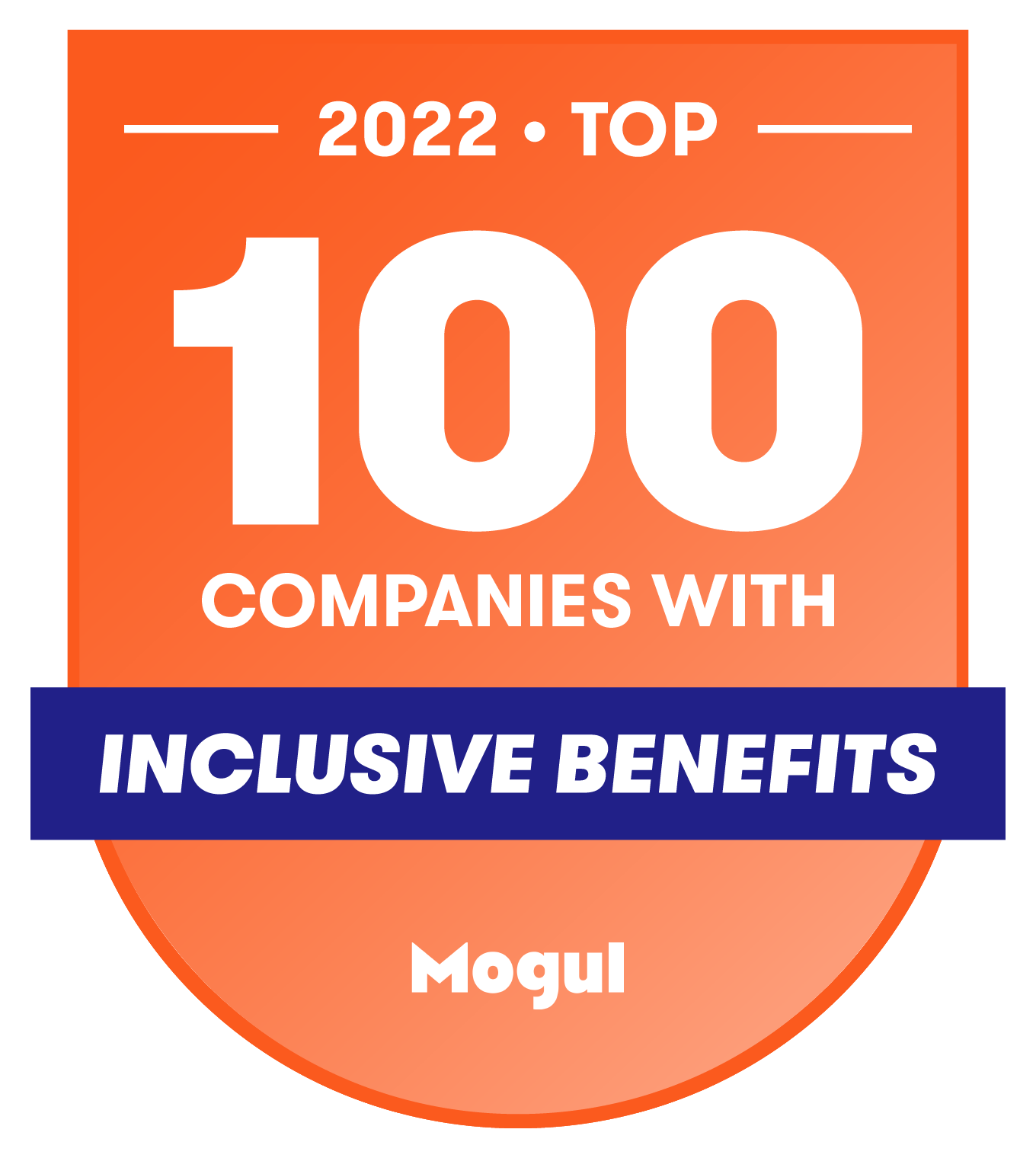 Top 100 Companies with Inclusive Benefits - Mogul Award