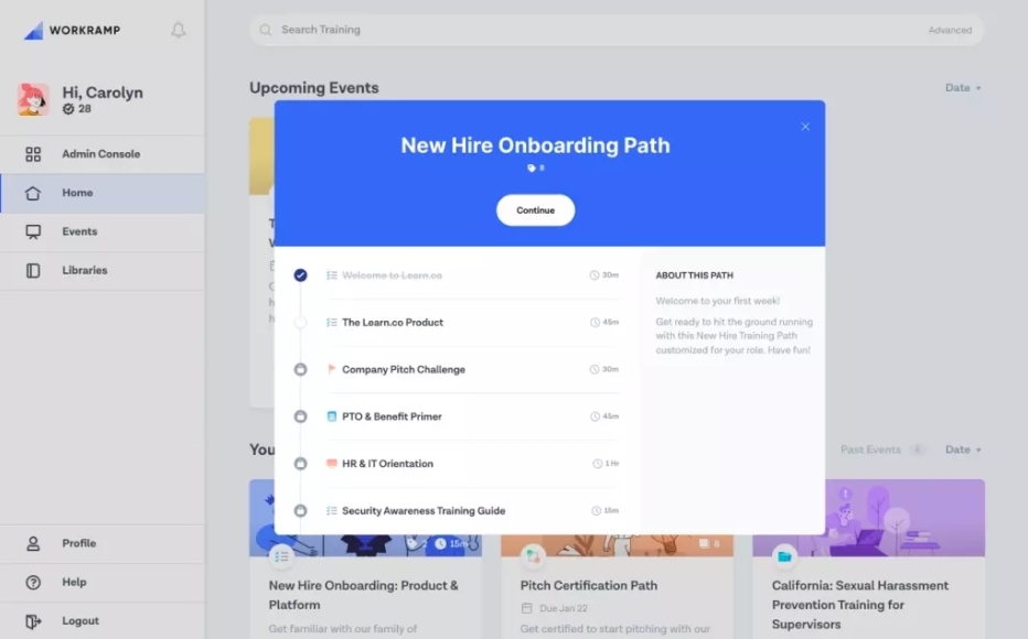 workramp onboarding