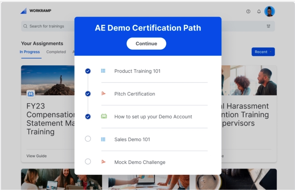 AE certification path