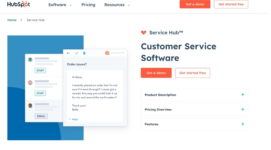 hubspot service hub