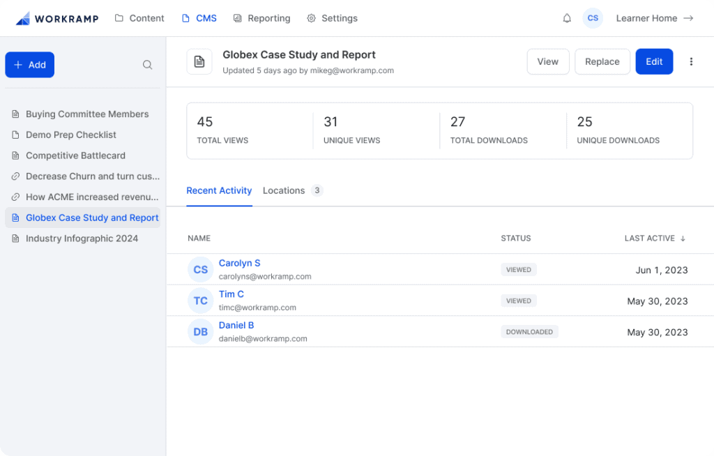 Measure the ROI of your enablement programs with a unified LMS + CMS