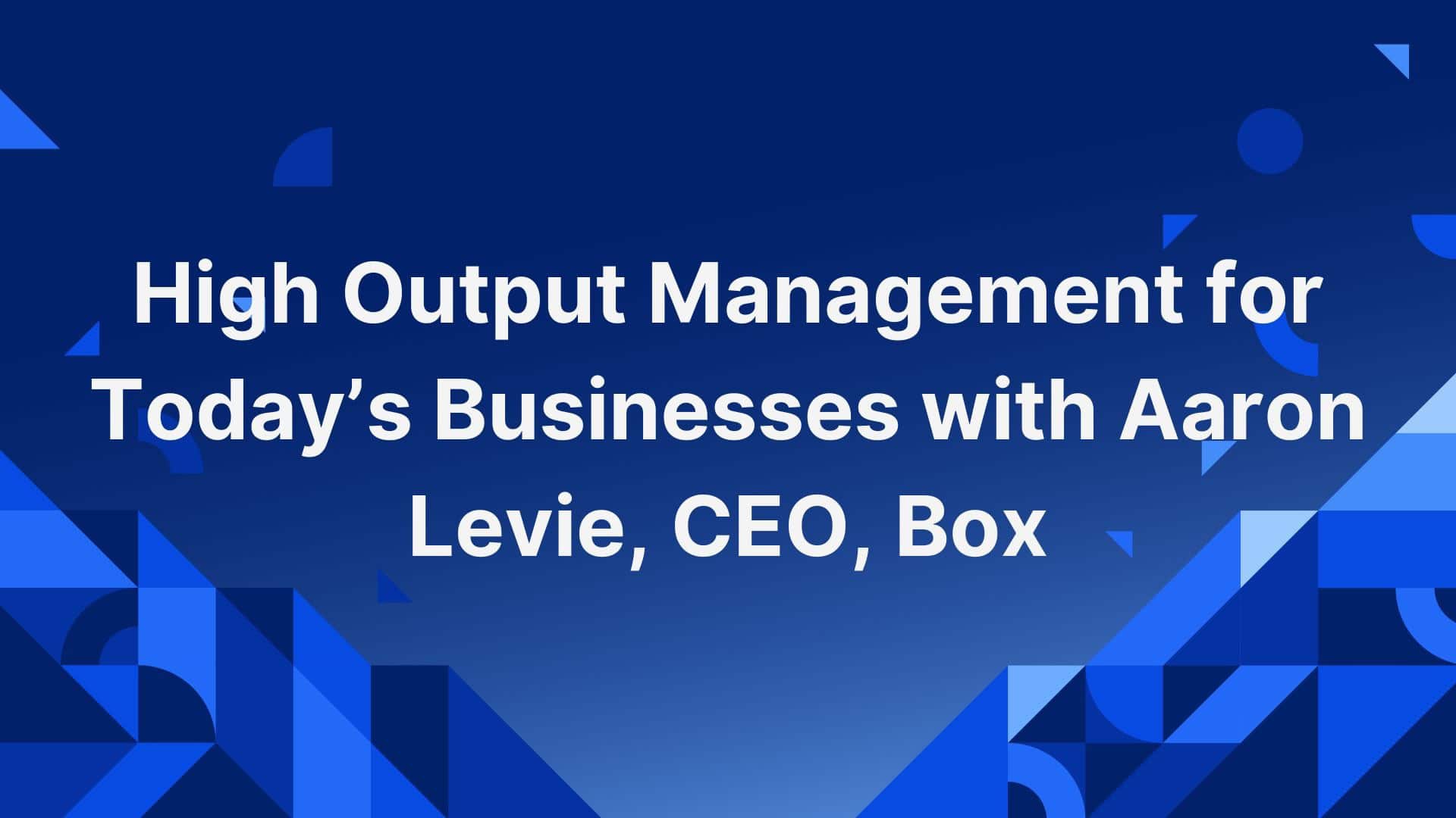High Output Management for Today's Businesses | WorkRamp