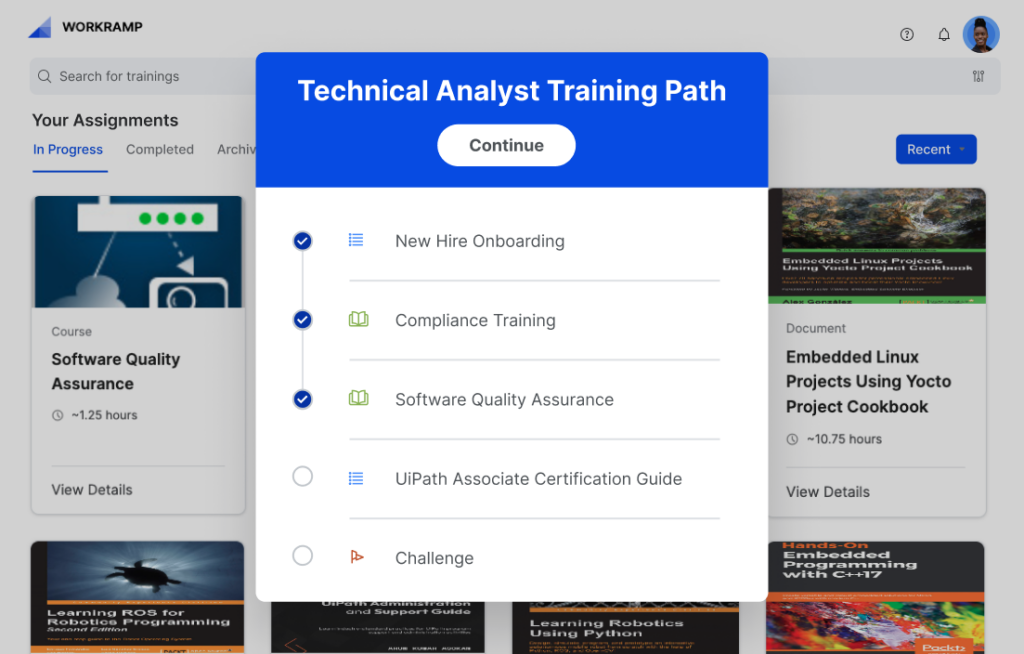 Deploy training content when, where, and how your team learns best 